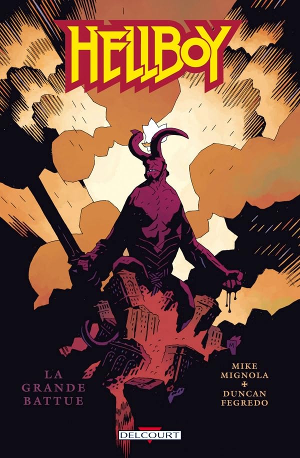 jaquette livre Hellboy Tome 10 - La Grande Battue