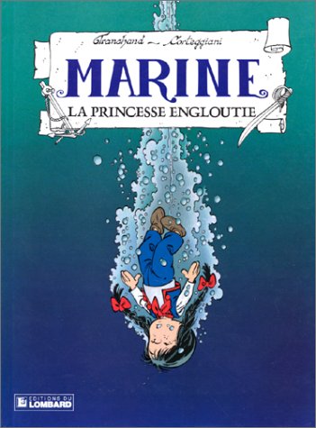 jaquette livre Marine, tome 8 : La Princesse engloutie