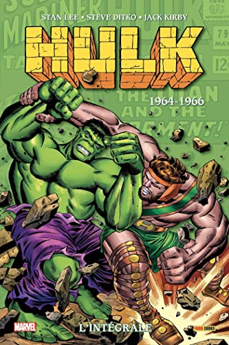 jaquette livre Hulk L'intégrale - 1964-1966
