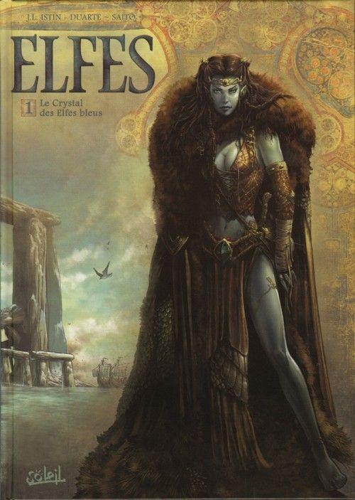 jaquette livre Le Crystal Des Elfes Bleus