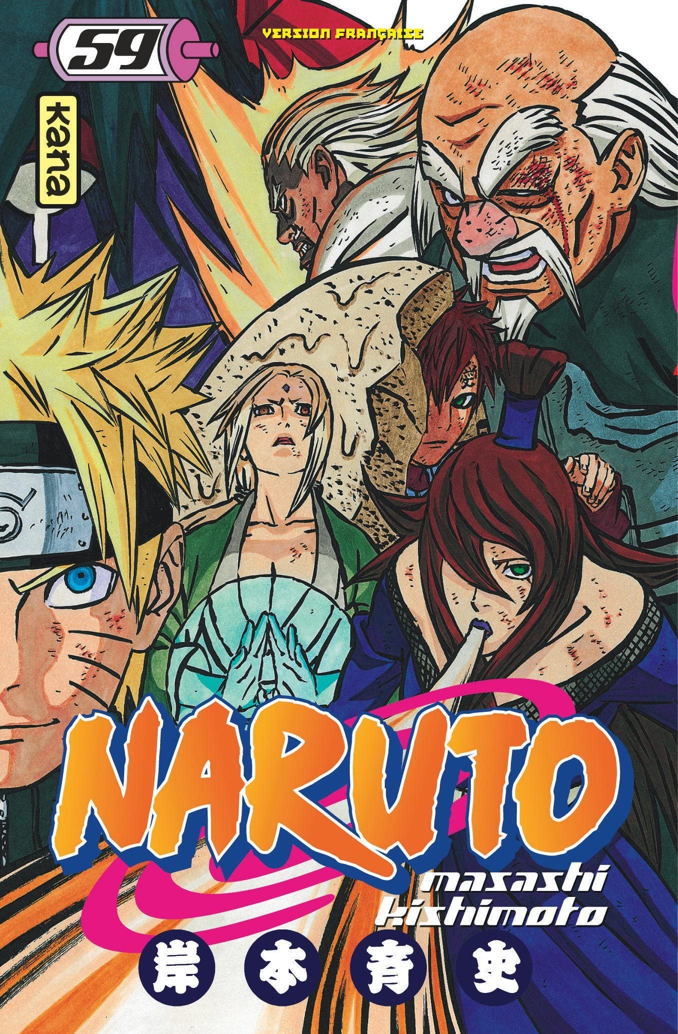 jaquette livre Naruto Vol.59