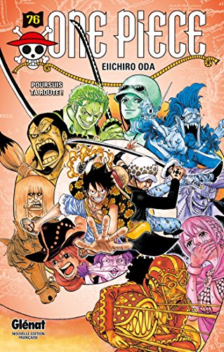 jaquette livre One Piece - Tome 76 : Poursuis ta Route !