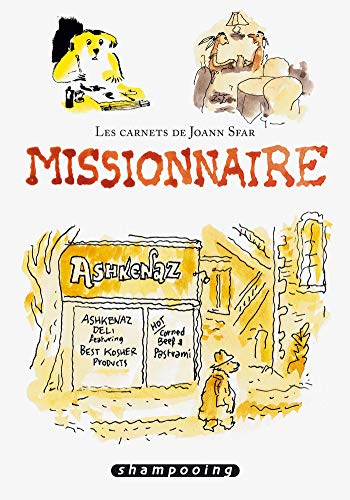 jaquette livre Missionnaire - Les Carnets De Joann Sfar