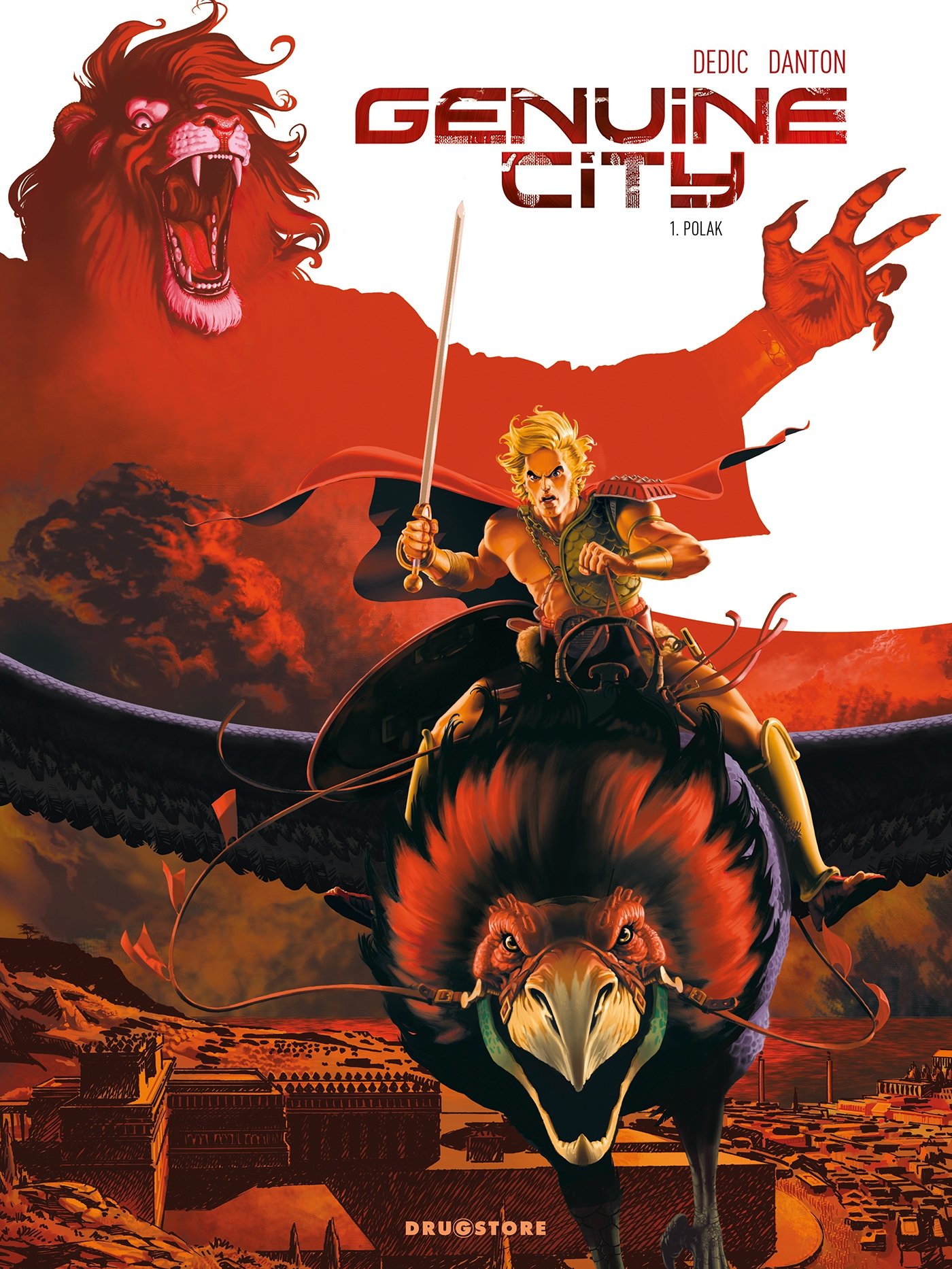 jaquette livre Genuine city - Tome 01: Polak