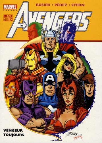 jaquette livre The Avengers - Vengeur Toujours