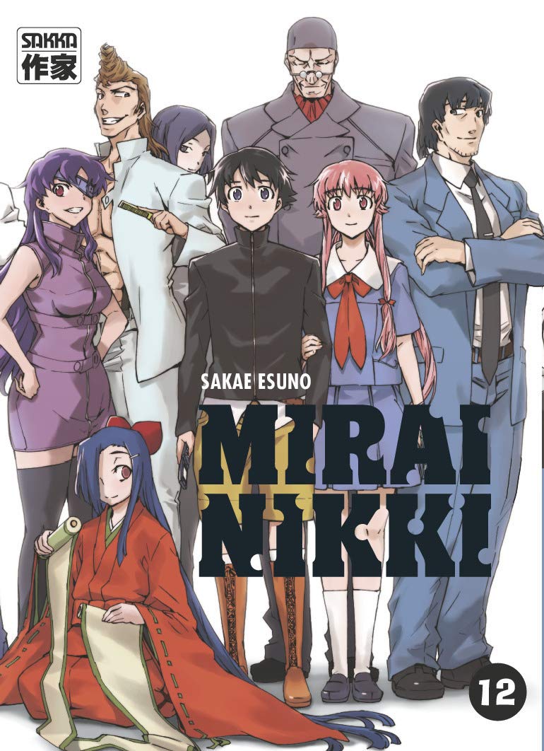 jaquette livre Mirai Nikki - Le journal du futur Vol.12