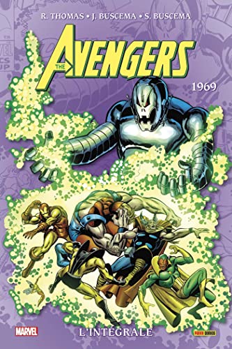 jaquette livre Avengers L'intégrale - 1969