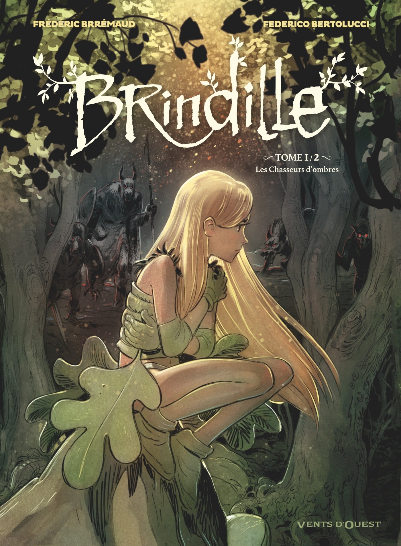 jaquette livre Brindille - Tome 01: Les Chasseurs d'ombre