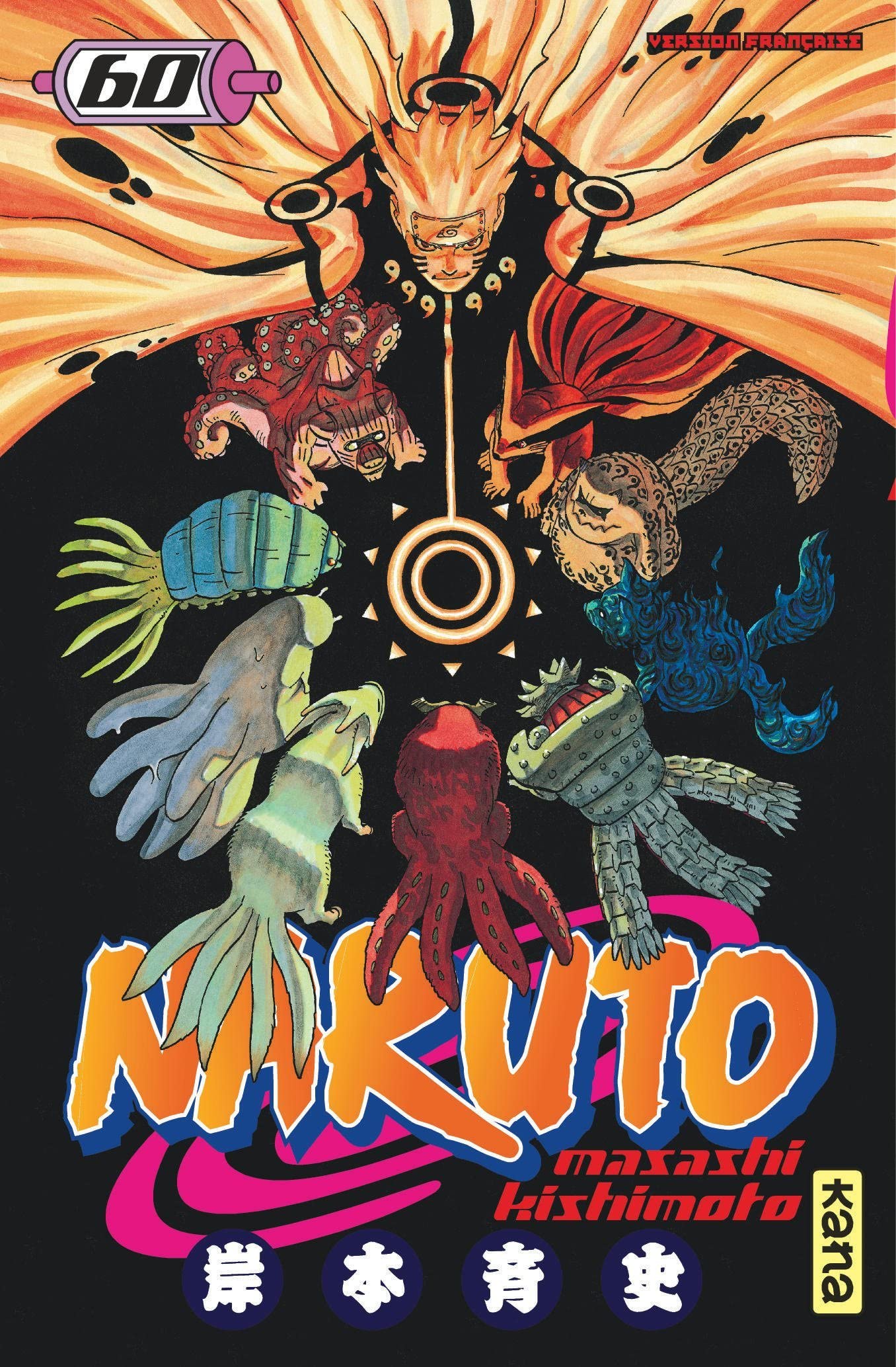 jaquette livre Naruto Vol.60