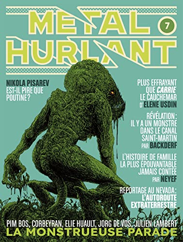 jaquette livre Métal Hurlant N° 7 - La Monstrueuse Parade