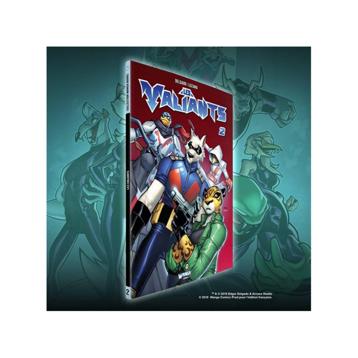 jaquette livre Les valiants tome 2