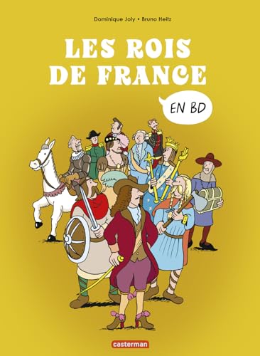jaquette livre L'histoire De France En Bd - Les Rois De France En Bd