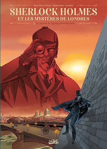 jaquette livre Sherlock Holmes Et Les Mystères De Londres Tome 2 - Le Retour De Spring-Heeled Jack