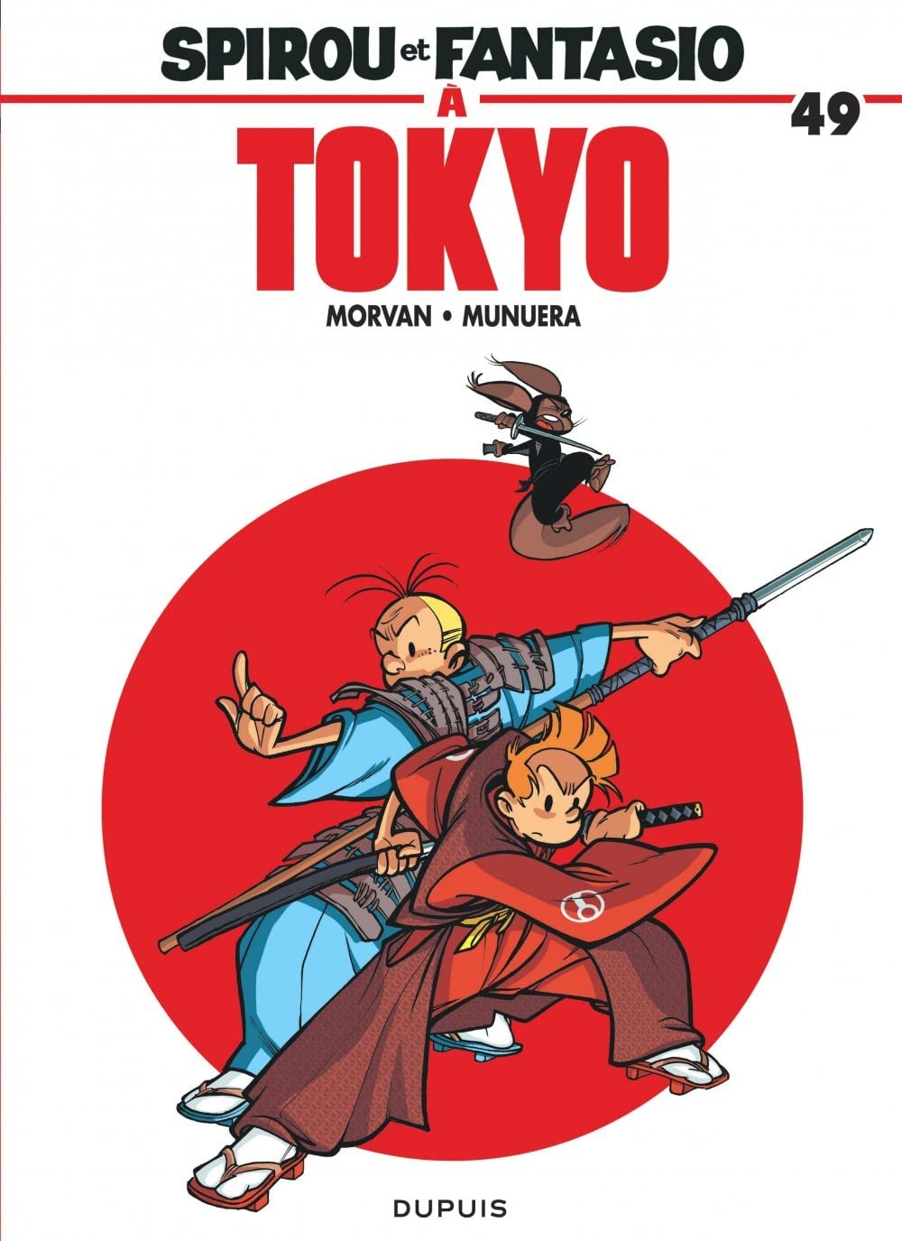 jaquette livre Spirou et Fantasio - tome 49 - Spirou et Fantasio à Tokyo