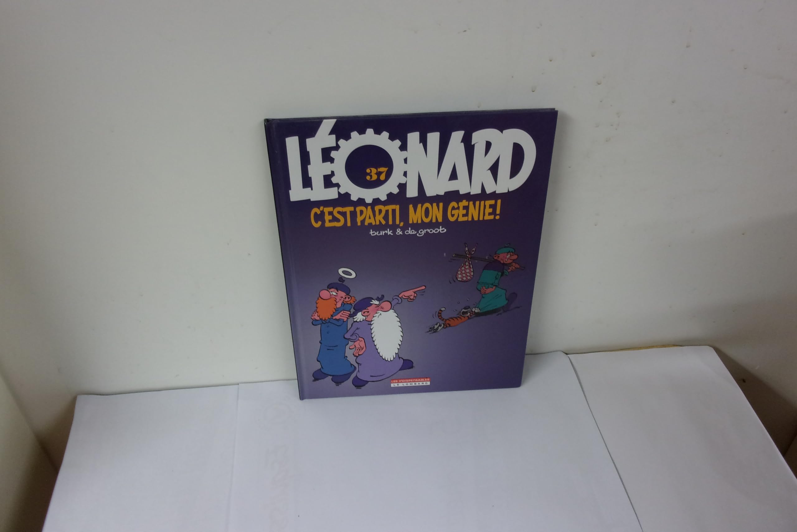 jaquette livre Lonard T37 C'est parti, mon gnie !