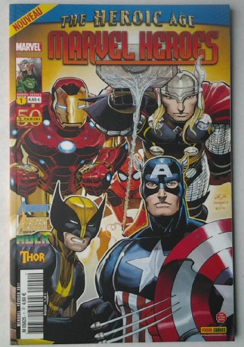 jaquette livre Marvel Heroes 1 LES PROCHAINS VENGEURS