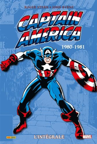 jaquette livre Captain America L'intégrale - 1980-1981