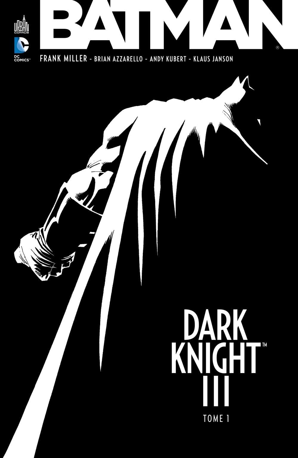 jaquette livre Batman Dark Knight III tome 1