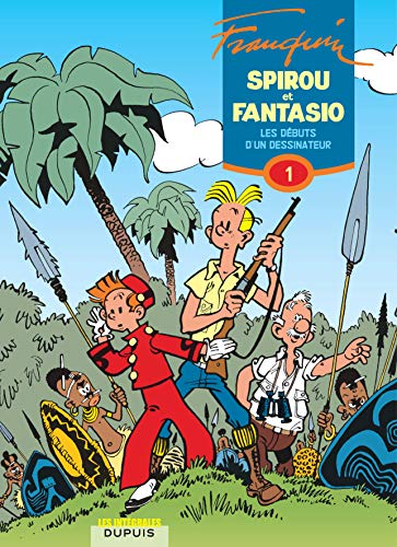 jaquette livre Spirou Et Fantasio Intégrale Tome 1 - Les Débuts D'un Dessinateur - 1946-1950