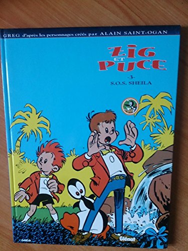 jaquette livre Zig Et Puce Tome 3 - S.O.S. Sheila