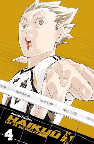 jaquette livre Haikyu !! - Les as du volley ball - Smash Édition - Tome 4