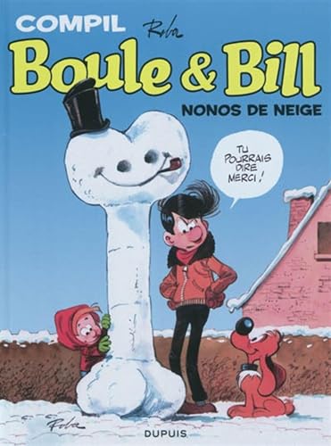 jaquette livre Boule & Bill - Compil Nonos De Neige