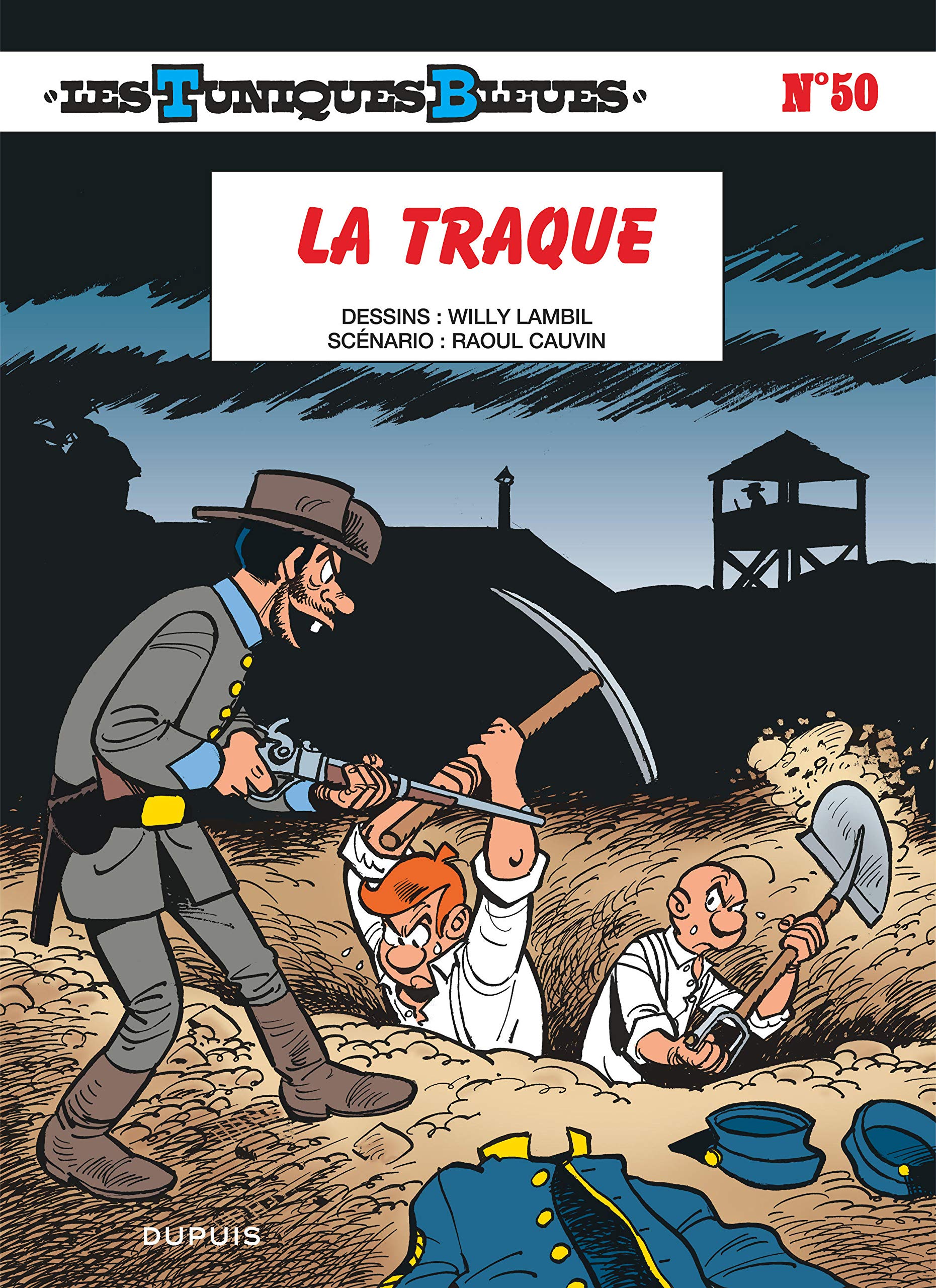 jaquette livre Les Tuniques Bleues - tome 50 - La traque