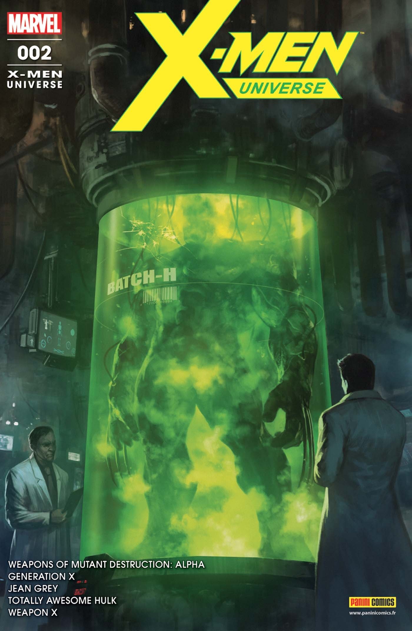 jaquette livre X-Men Universe n°2