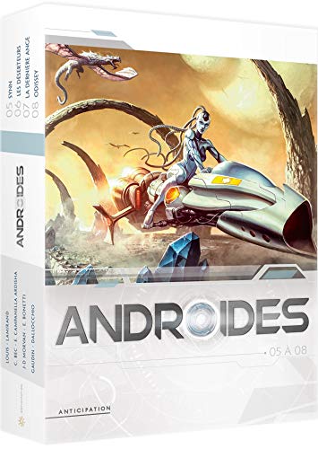 jaquette livre Androides Saison 2 - Coffret En 4 Volumes - Tome 5, Synn - Tome 6, Les Déserteurs - Tome 7, La Dernière Ange - Tome 8, Odissey