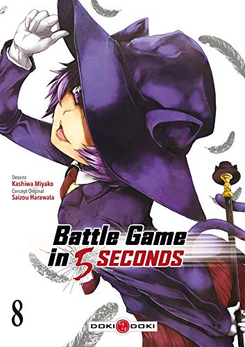 jaquette livre Battle Game in 5 Seconds - Tome 8