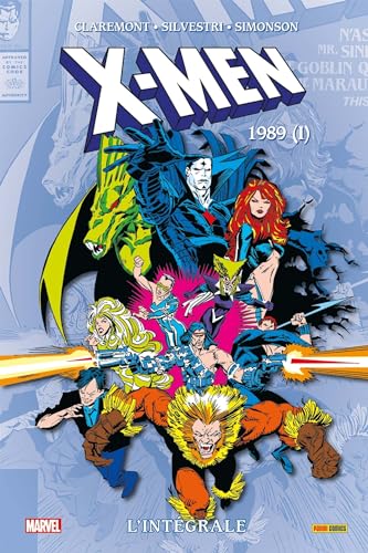 jaquette livre X-Men L'intégrale - 1989 - Tome 1