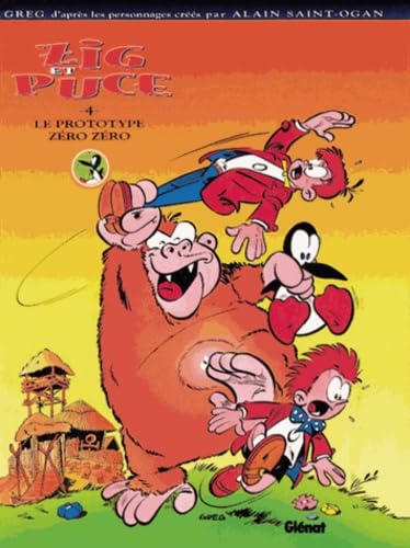 jaquette livre Zig Et Puce Tome 4 - Le Prototype Zéro Zéro