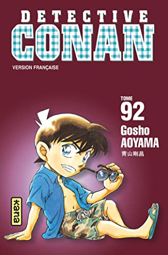 jaquette livre Détective Conan - Tome 92