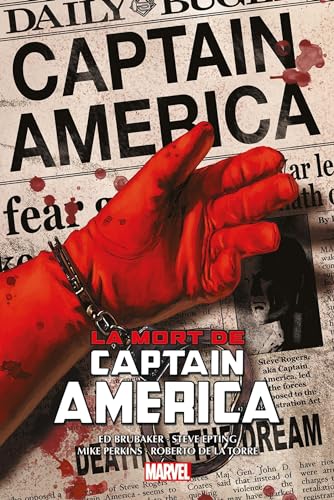 jaquette livre Captain America Tome 2 - La Mort De Captain America