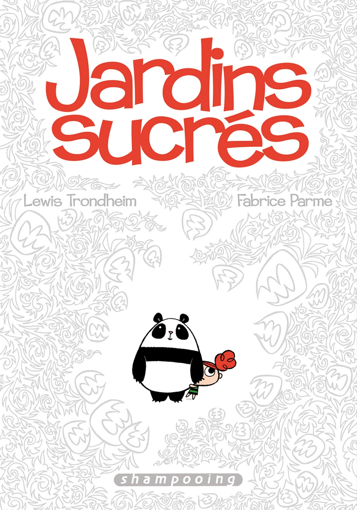 jaquette livre Panda jardins sucrés
