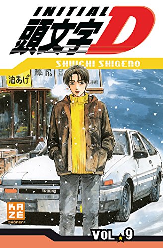 jaquette livre Initial D - Tome 9