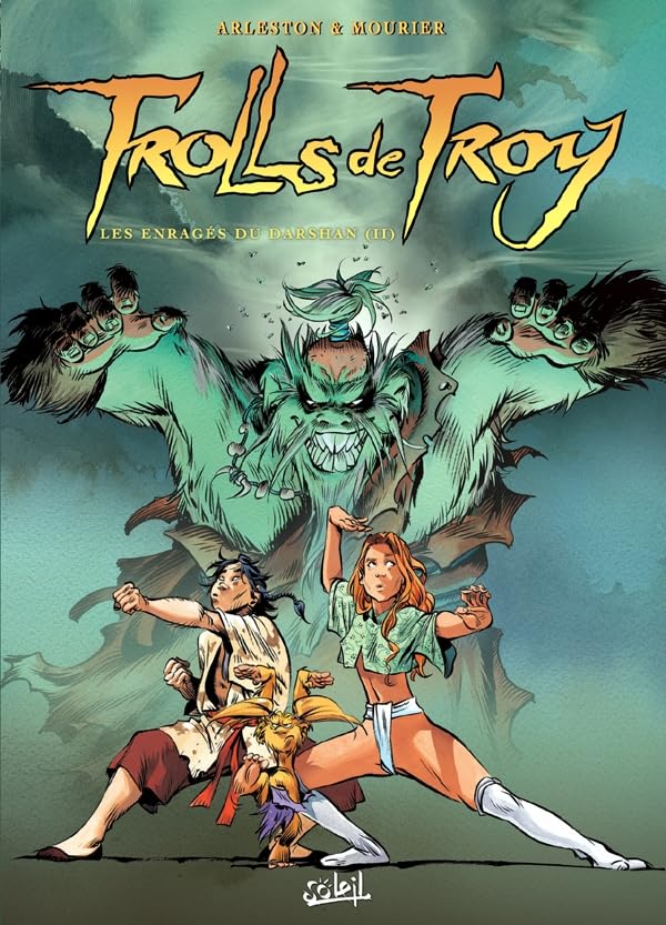 jaquette livre Trolls de Troy, Tome 10 : Les enragés du Darshan