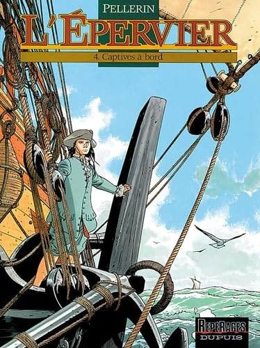 jaquette livre L'epervier Tome 4 - Captives À Bord