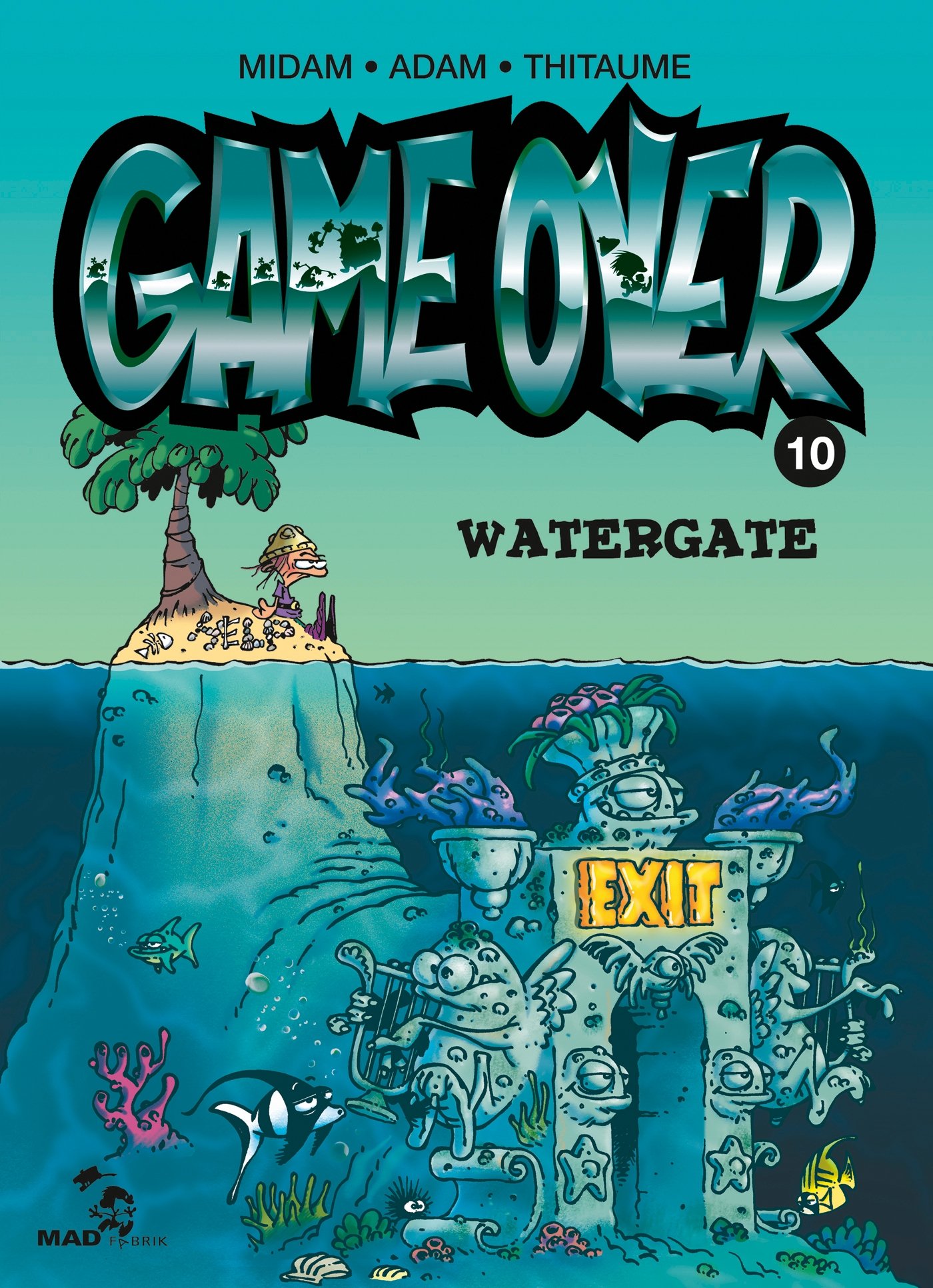 jaquette livre Game Over - Tome 10: Watergate