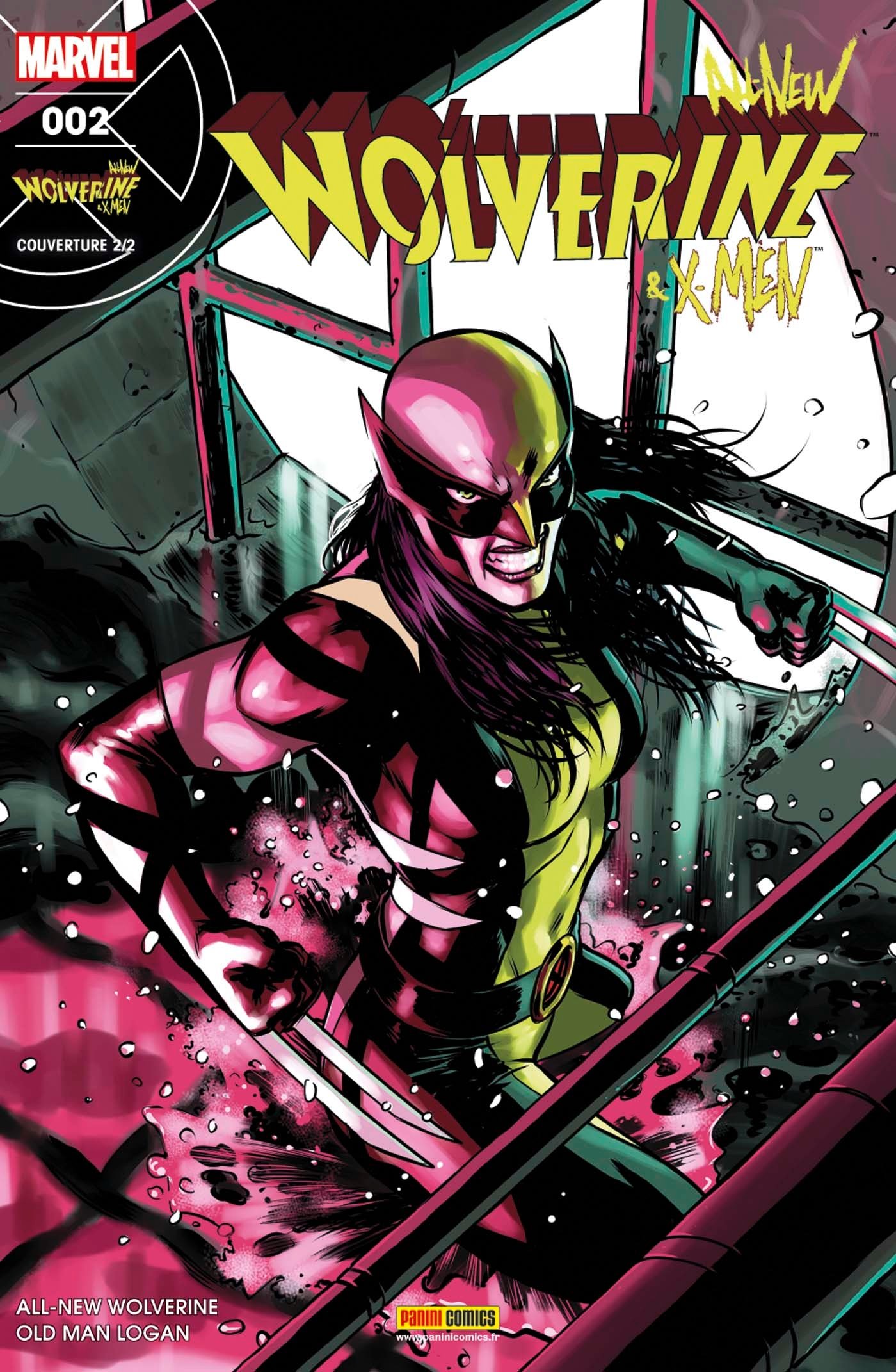 jaquette livre All-new Wolverine & The X-Men n°2 (couverture 2/2)