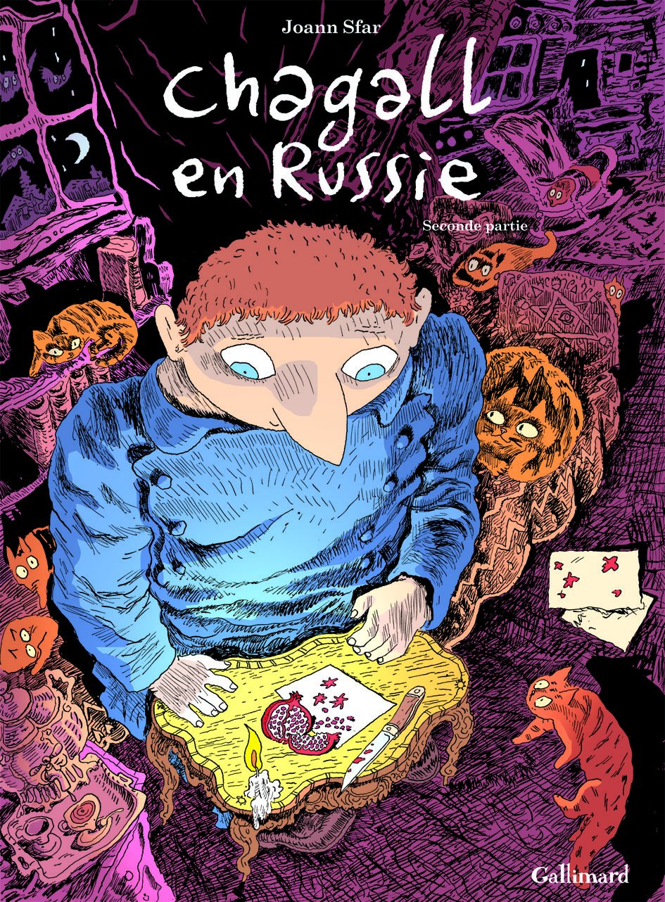 jaquette livre Chagall en Russie (Tome 2-Seconde partie)