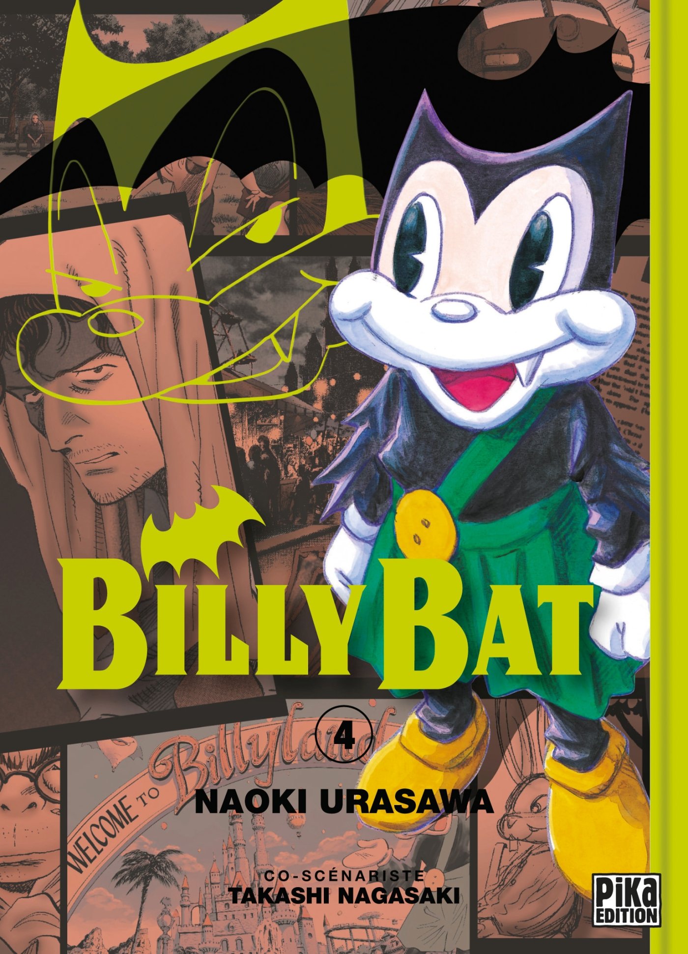 jaquette livre Billy Bat Vol.4