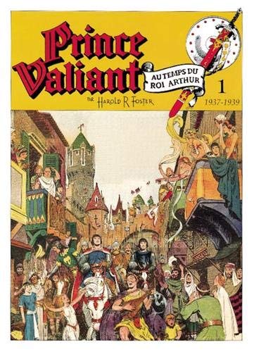 jaquette livre Prince Valiant Tome 1 1937-1939 : Les Princes Chevaliers