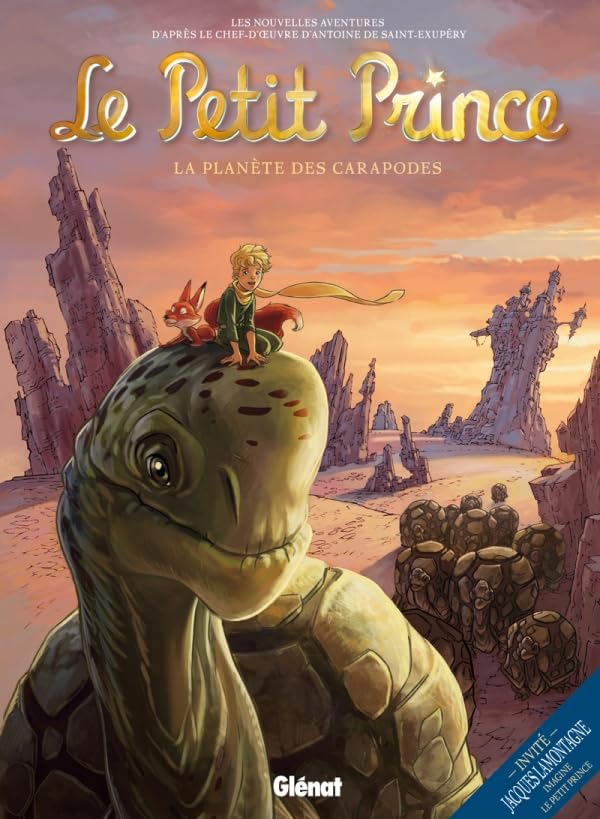 jaquette livre Le Petit Prince Tome 8 - La Planète Des Carapodes