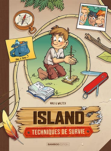 jaquette livre Island, Techniques De Survie Tome 1