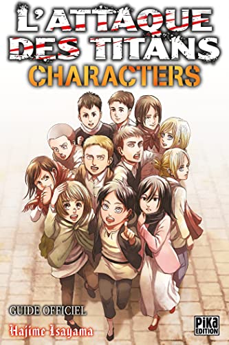 jaquette livre Attaque Des Titans (l') - Characters