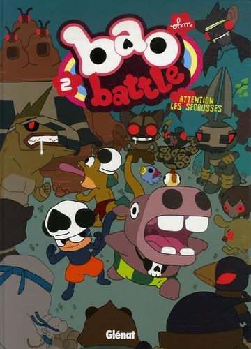 jaquette livre Bao Battle Tome 2 - Attention Les Secousses