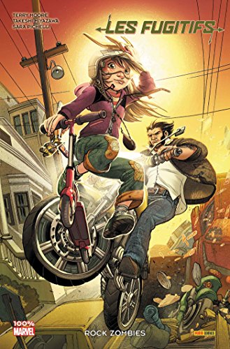 jaquette livre Les Fugitifs Tome 2 - Rock Zombies