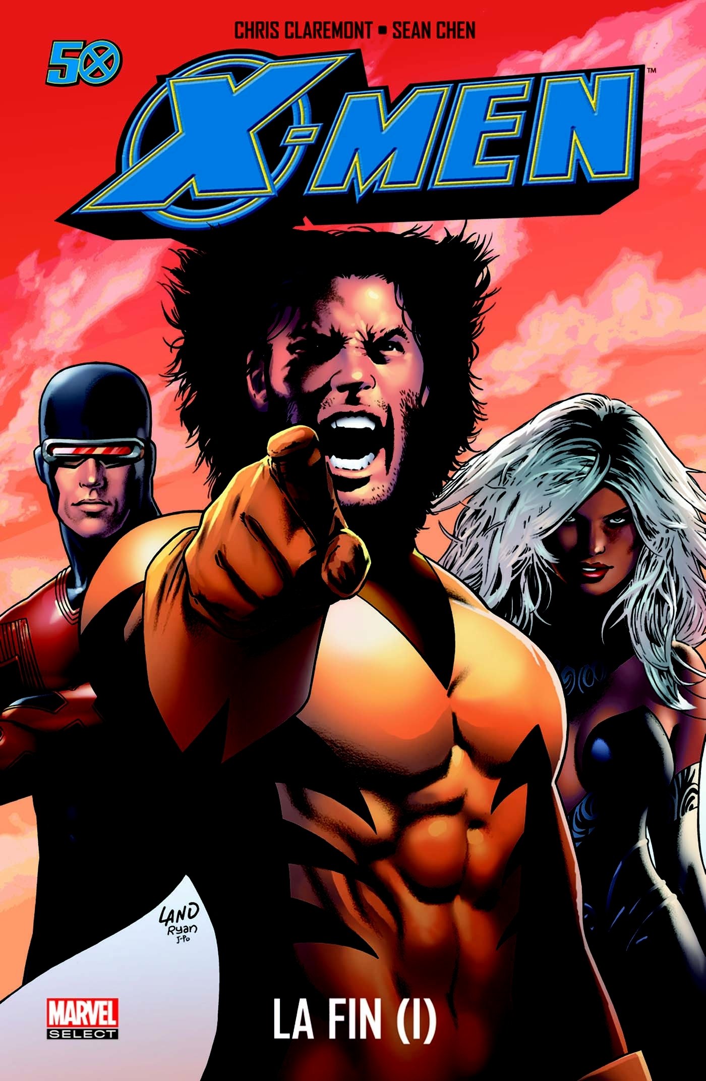 jaquette livre x-men la fin t01