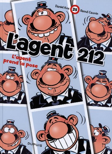 jaquette livre L'agent 212 Tome 25 - L'agent Prend La Pose